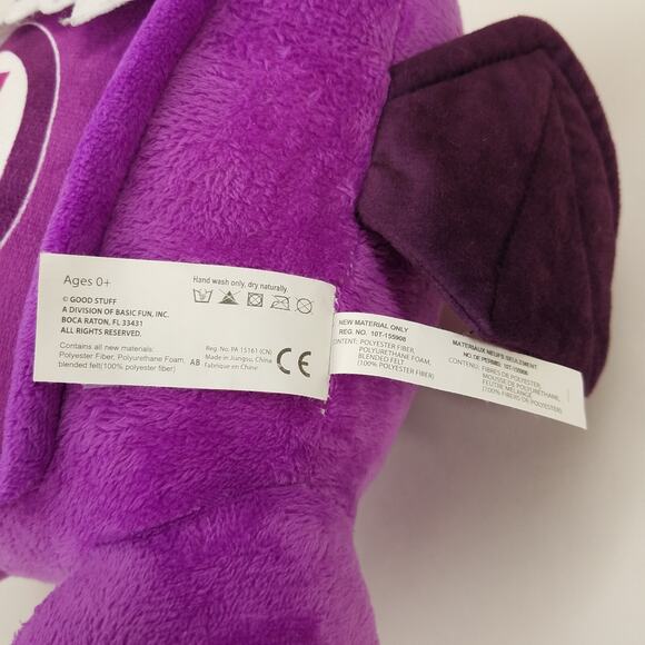 Good Stuff Jaw Droppers Kawaii Purple Bat Monster Plush Stuffed Animal Toy - Picture 4 of 6